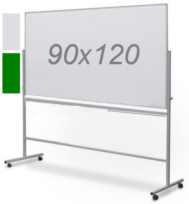 Комбінована поворотна двостороння дошка на колесах 90х120
