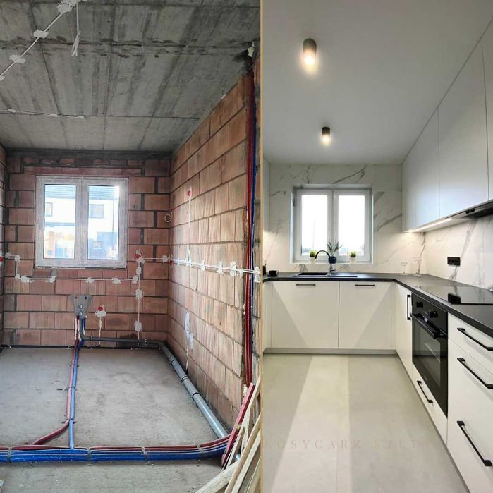 Kuchnia na wymiar Kraków | projekt i planowanie przed realizacją | układ funkcjonalny