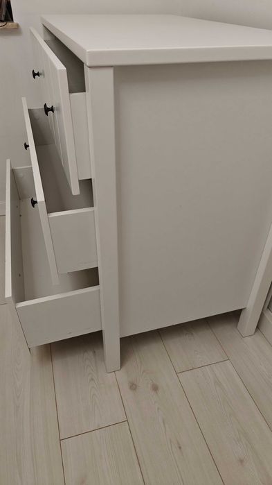 Komoda Novelies Allpin Biała dziecięca