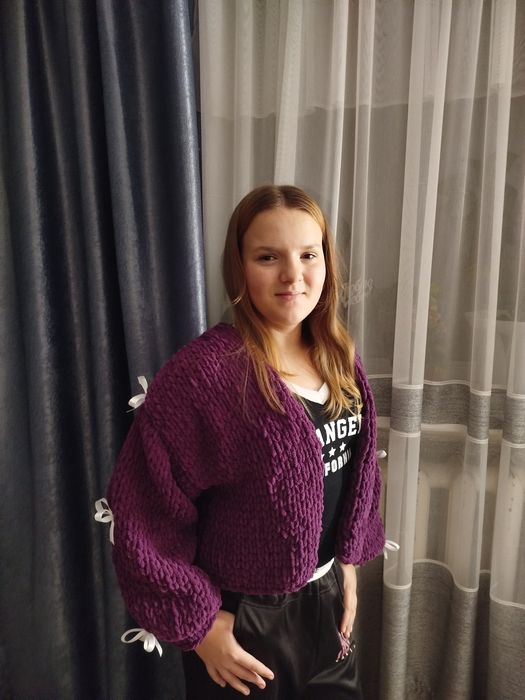 Кофта Плюшевий кардиган