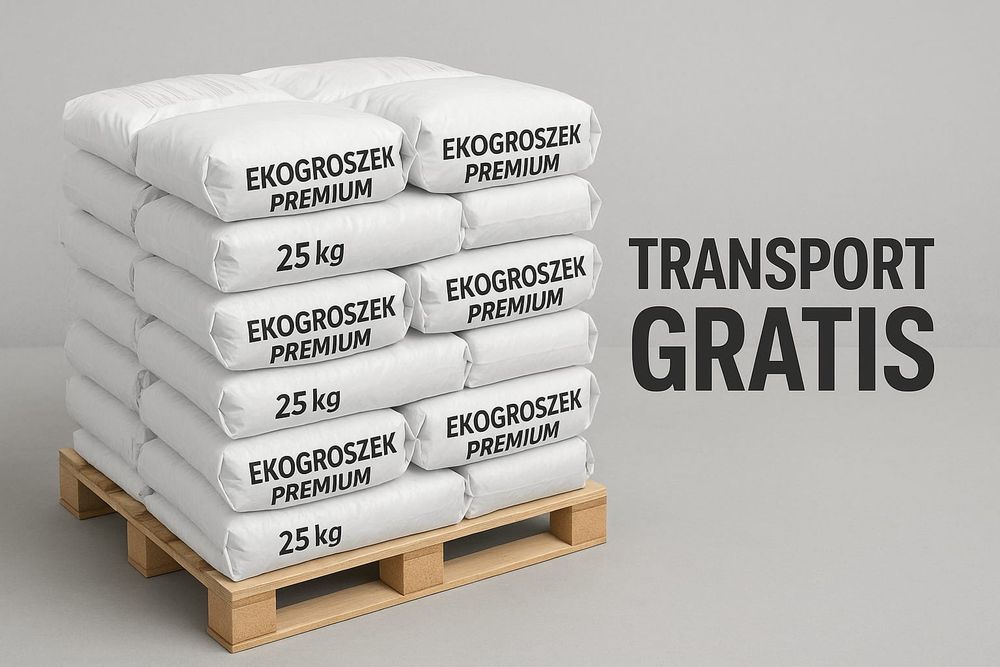 Ekogroszek PREMIUM workowany POLSKI dostawa pod dom Groszek węgiel