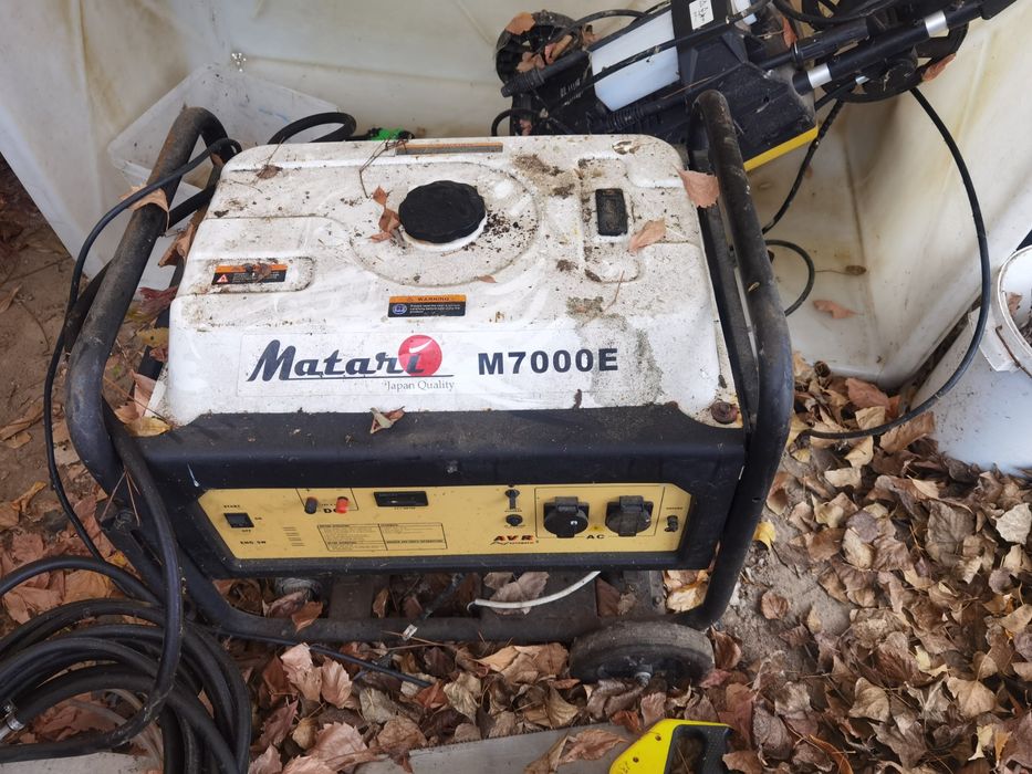 Японський Генератор 5квт ,газ,бензин Matari MH 7000EA