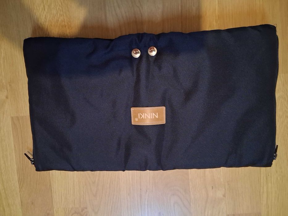 Mufka do wózka, czarna