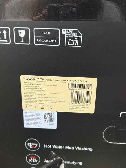 Roborock S8 MaxV Ultra White