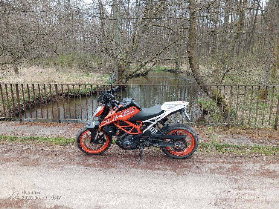 Ktm 390 duke duke motocykl