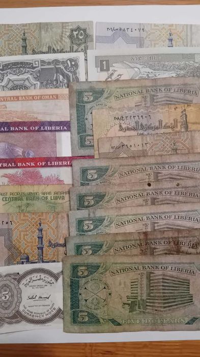 Sprzedam banknoty z Afryki