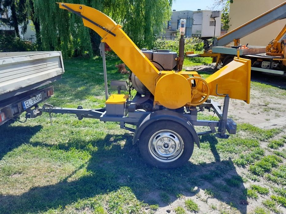 Rębak spalinowy bębnowy