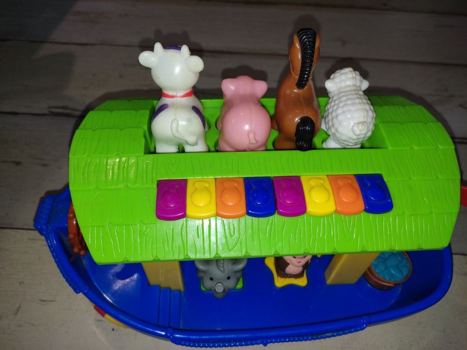 Fisher price, игрушки, глобус,, Ноев ковчег