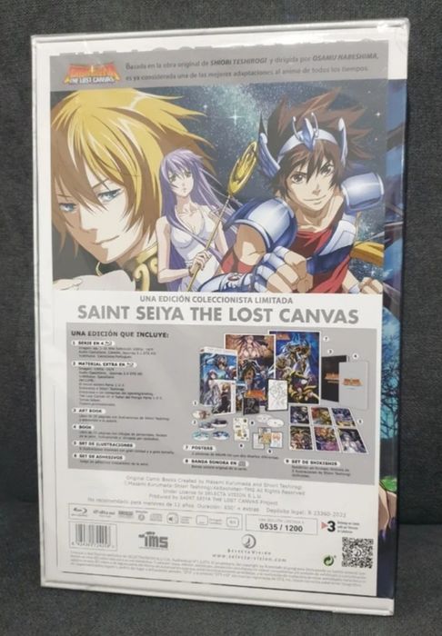 Saint Seiya: The Lost Canvas. Edición Coleccionista A4 Bluray [Blu-ray