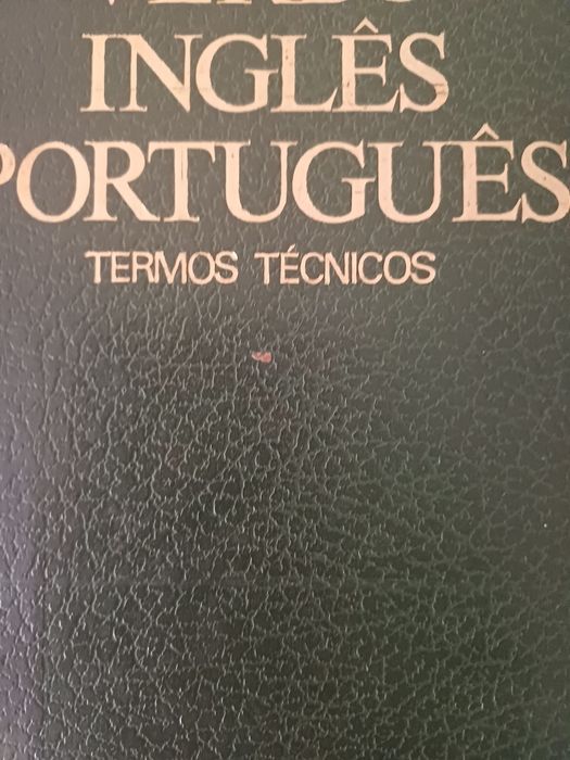 Dicionário ilustrado Verbo inglês/port termos técnicos