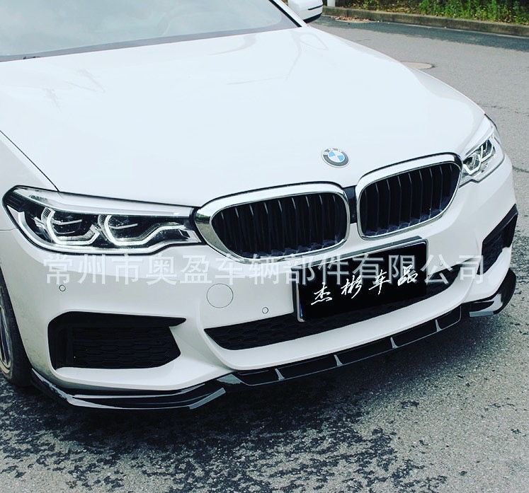 Сплиттер губа накладка бампера BMW G30 Г30 спойлер сплітер диффузор