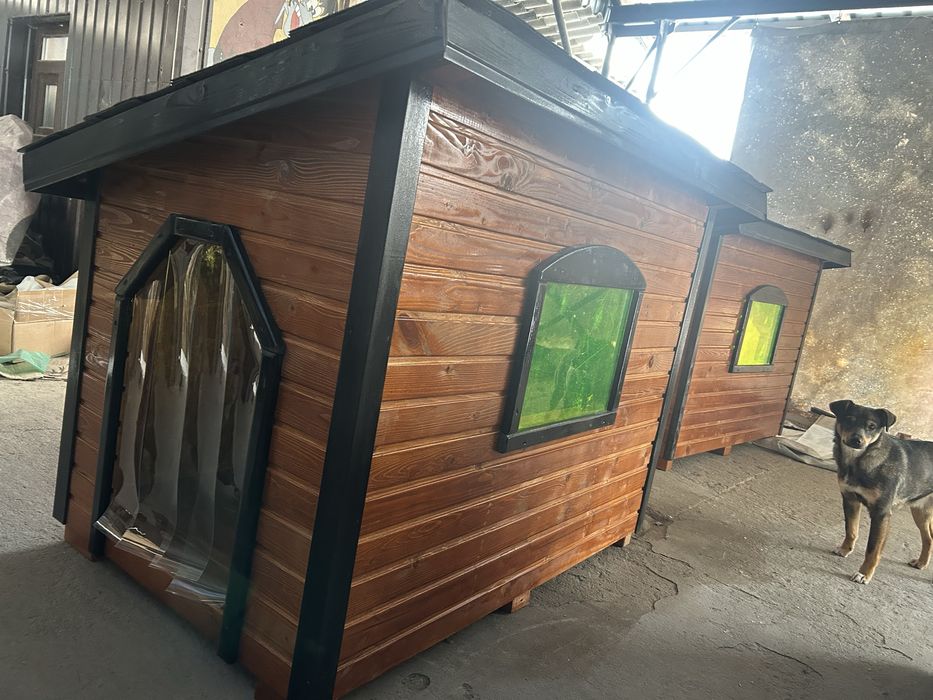 Величезна готова буда собаки будка песику собачці псові будки собача