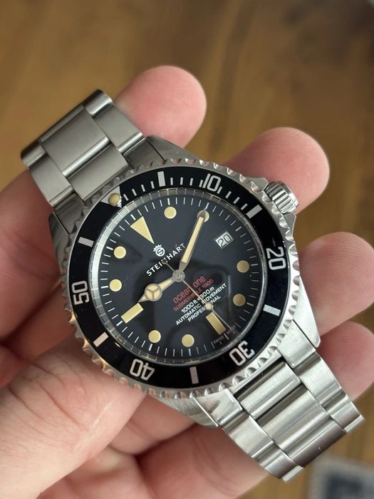 Steinhart, diver, zegarek eta 2824-2, zamienie