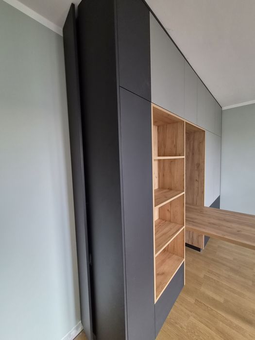 Zabudowa meblowa do salonu / biura