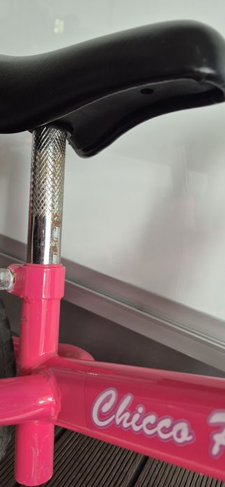 Bicicleta Chicco de Aprendizagem Rosa Sem Pedais
