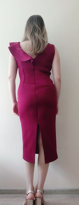 Sukienka midi wesele studniówkę sylwestra true Violet Zalando