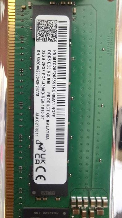Memoria RAM  DDR5 - module - 32 GB64409568069633120
