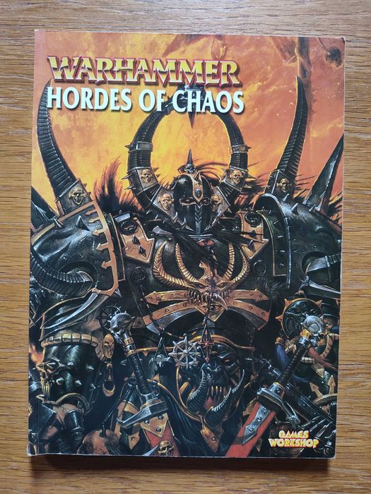 Warhammer Fantasy Battle Hordes of Chaos podręcznik 6 ed bez ramki