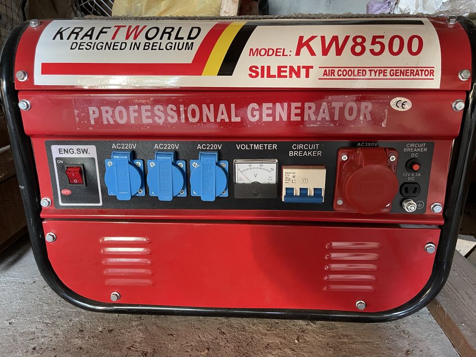 Генератор KRAFTWORLD KW8500