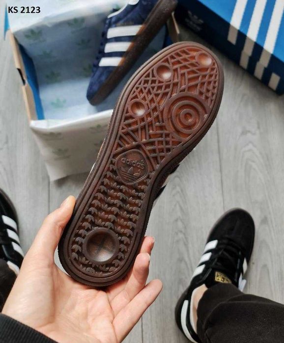 Чоловічі кросівки Adidas Spezial HandBall "Blue/White" Розміри 41-45