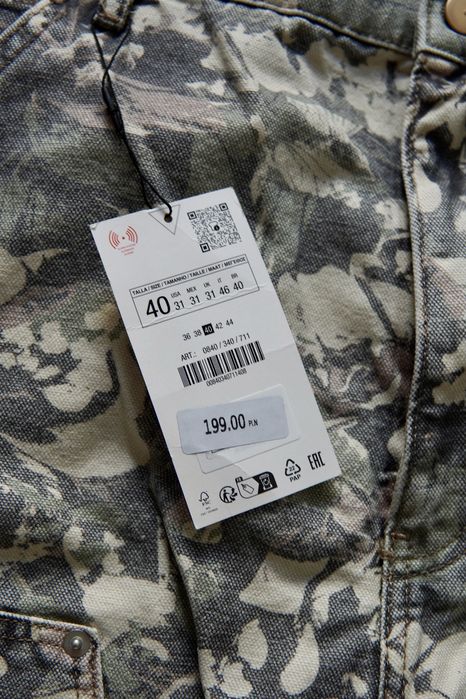Джинси камо Zara 40