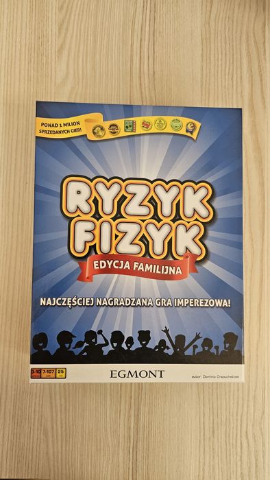 Gra planszowa Ryzyk Fizyk Edycja familijna Egmont