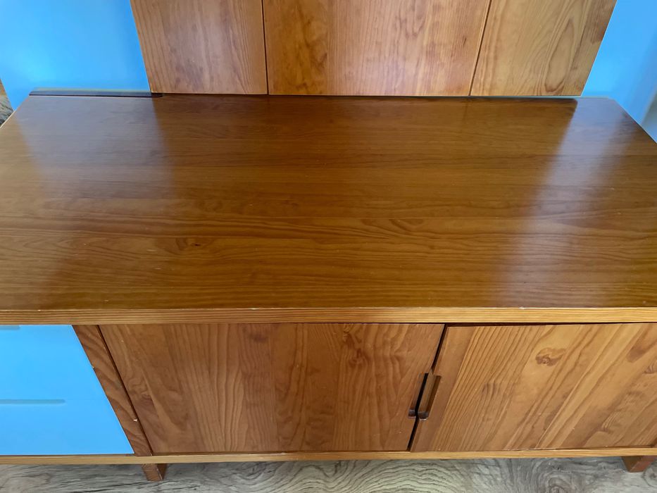 Móvel combinado madeira maciça