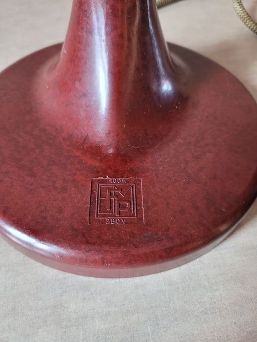 Lampa biurkowa EMV bakelit Vintage