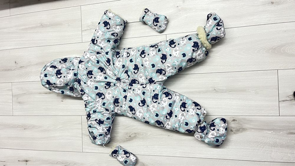 Зимовий комбінезон для хлопчика