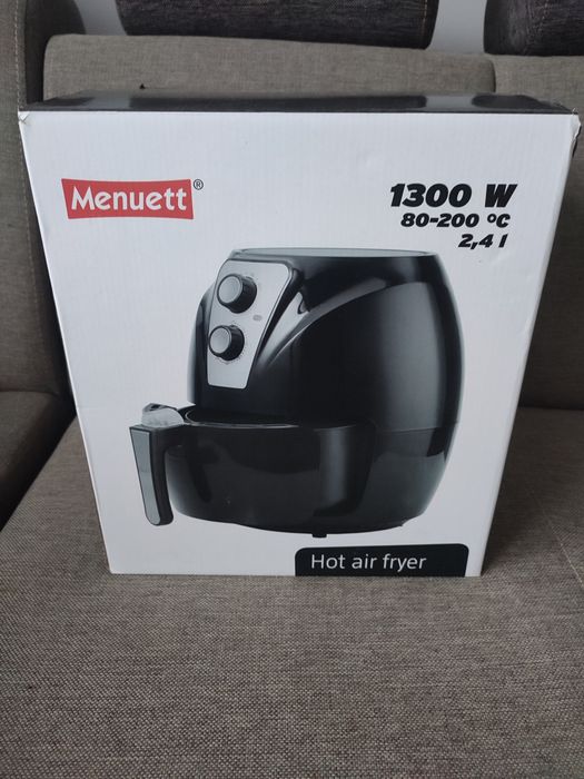 Frytkownica air fryer beztłuszczowa Menuett 1300W nowa okazja Konin