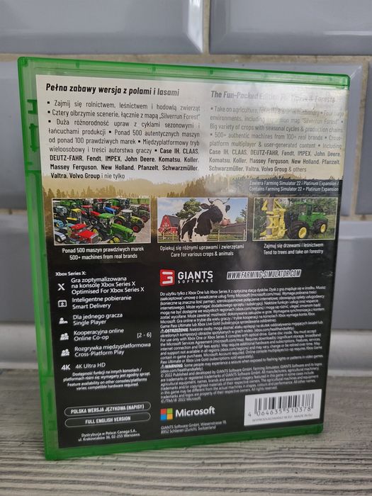 Farming simulator 22 platinum edition xbox one