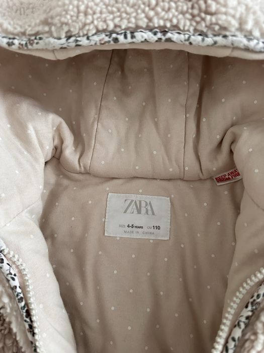 Дитяча куртка ZARA teddy 110 см (4–5 р)