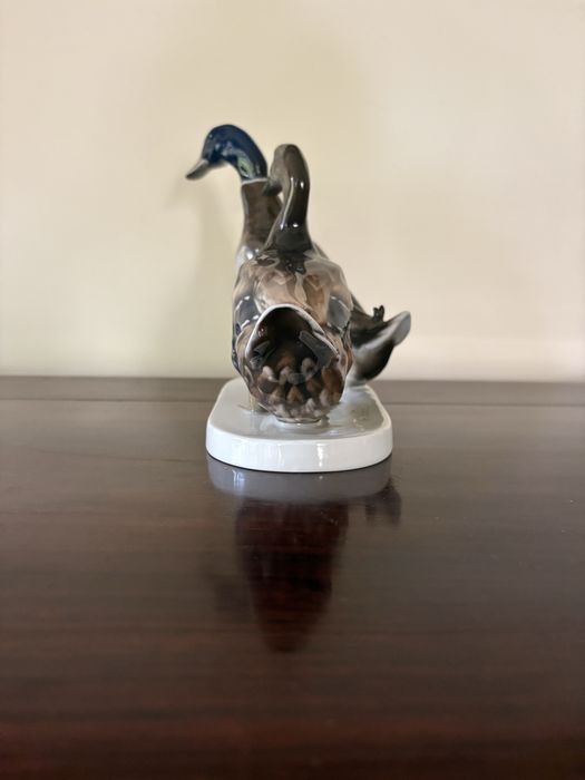 Peça “Par de Patos" em Porcelana Rosenthal