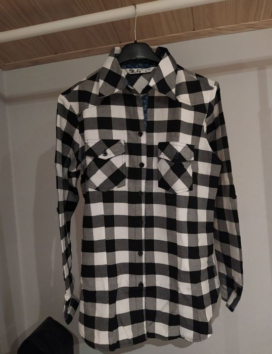 Koszula w kratę rozmiar s