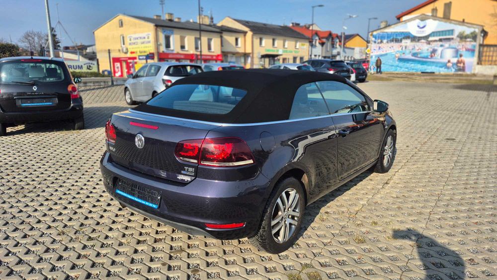 VW golf 6 VI cabrio kabriolet  benzyna śliczny kolor ,bezwypadkowy