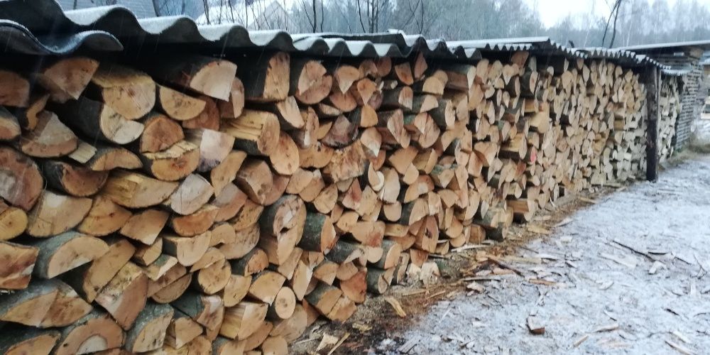 Drewno opałowe kominkowe olcha brzoza dąb buk sosna