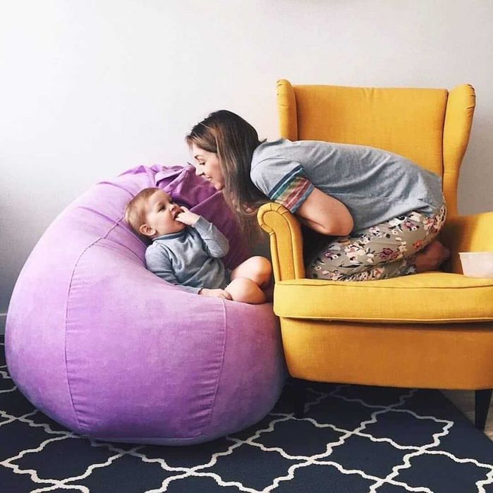 Велике М'яке Крісло Мішок Груша Пуфик Кресло Мешок. Напишіть нам