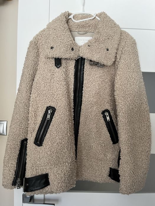 Zara kurtka kożuszek baranek