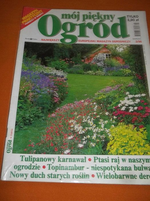 Mój piękny ogród czasopismo,praktyczny magazyn 2egz.