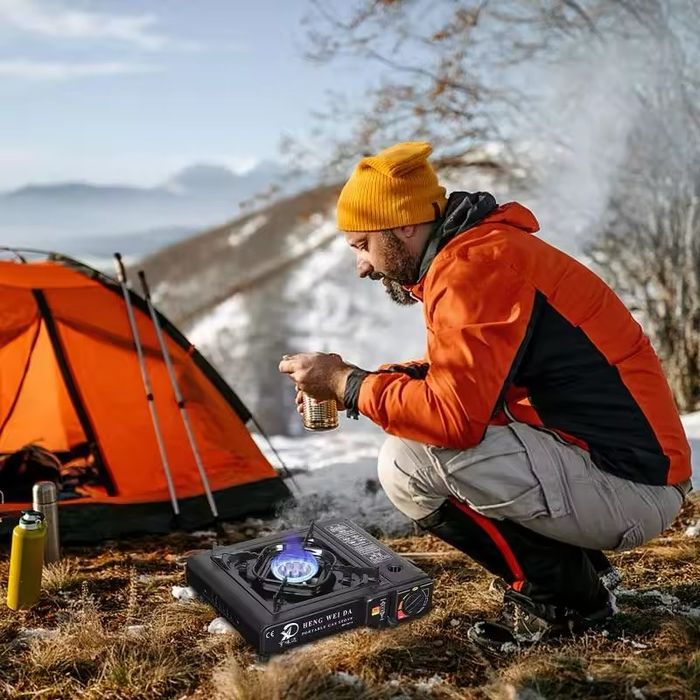 Туристична портативна газова плита Happy home