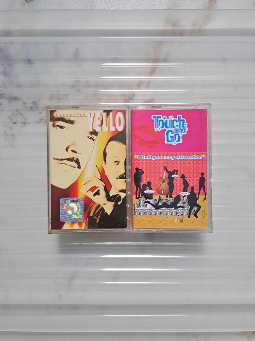 Zestaw 2szt. Yello, Touch and go, kasety magnetofonowe