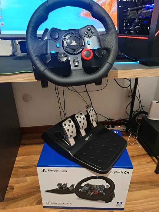 Volante gaming logitech G29 + pedais