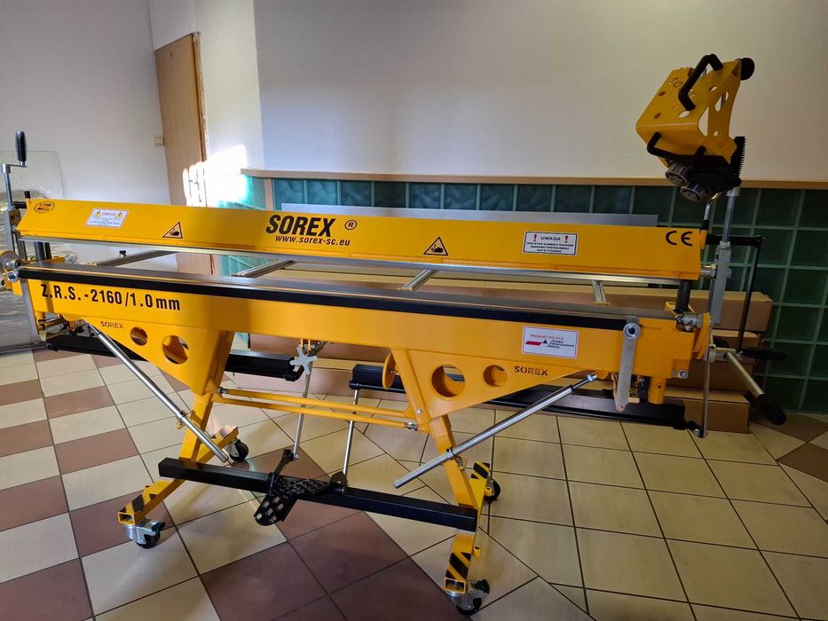 Sorex 2160/1.0 mm z nożem, dogniatarka Falcu