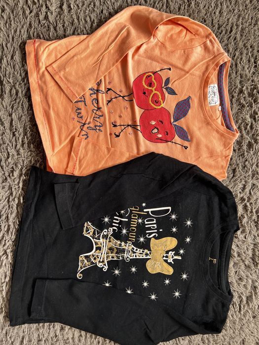 koszulki z długim rękawem rozmiar 104