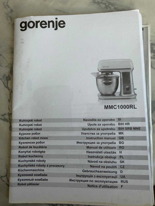 Robot de Cozinha Gorenje MMC1000RL