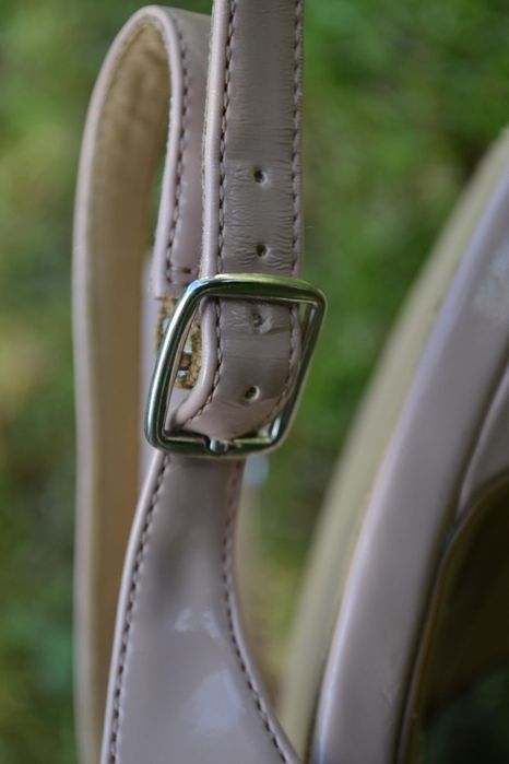 Туфлі,каблуки в пудровому кольрі