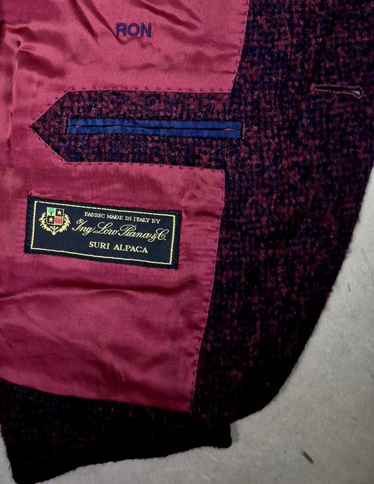 LORO PIANA roz S stan idealny SURI ALPACA delikatna soft quality Italy