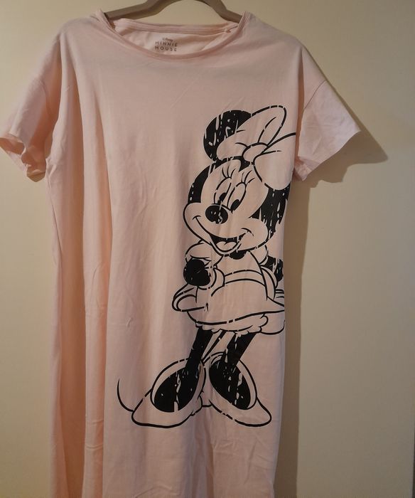 Koszula Nocna Damska/Minnie Mouse/Bawełna 100%