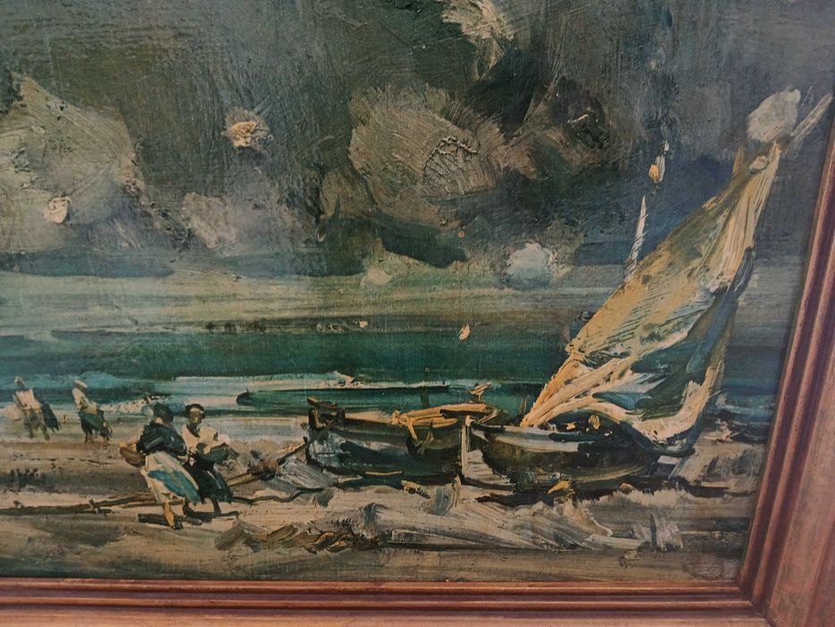 Óleo do autor Serra Santa