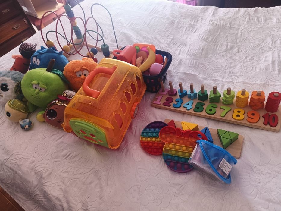 Lote brinquedos criança